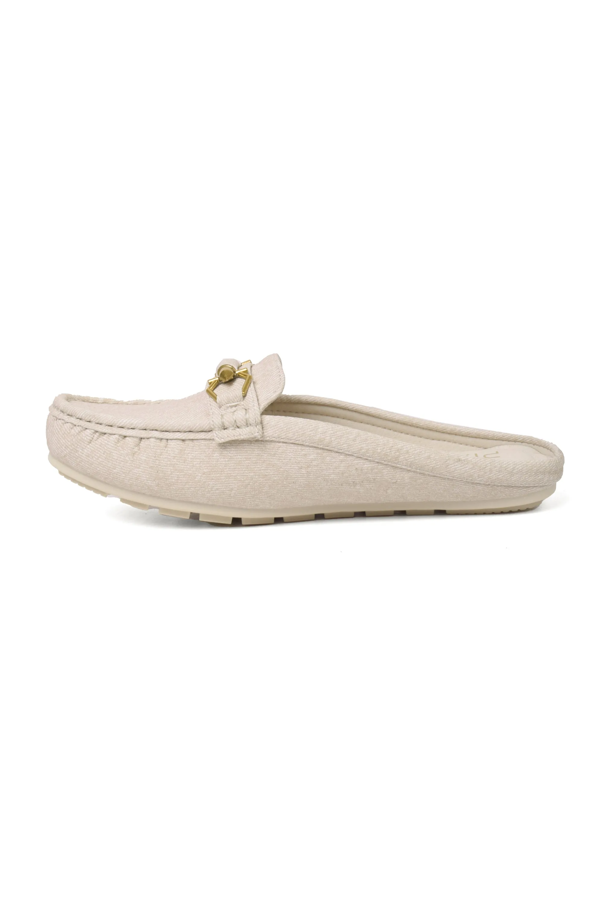 01-4812 Flat Mule Moccasin