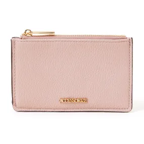 Accessorize London Women's Faux Leather Nude Classic card holder