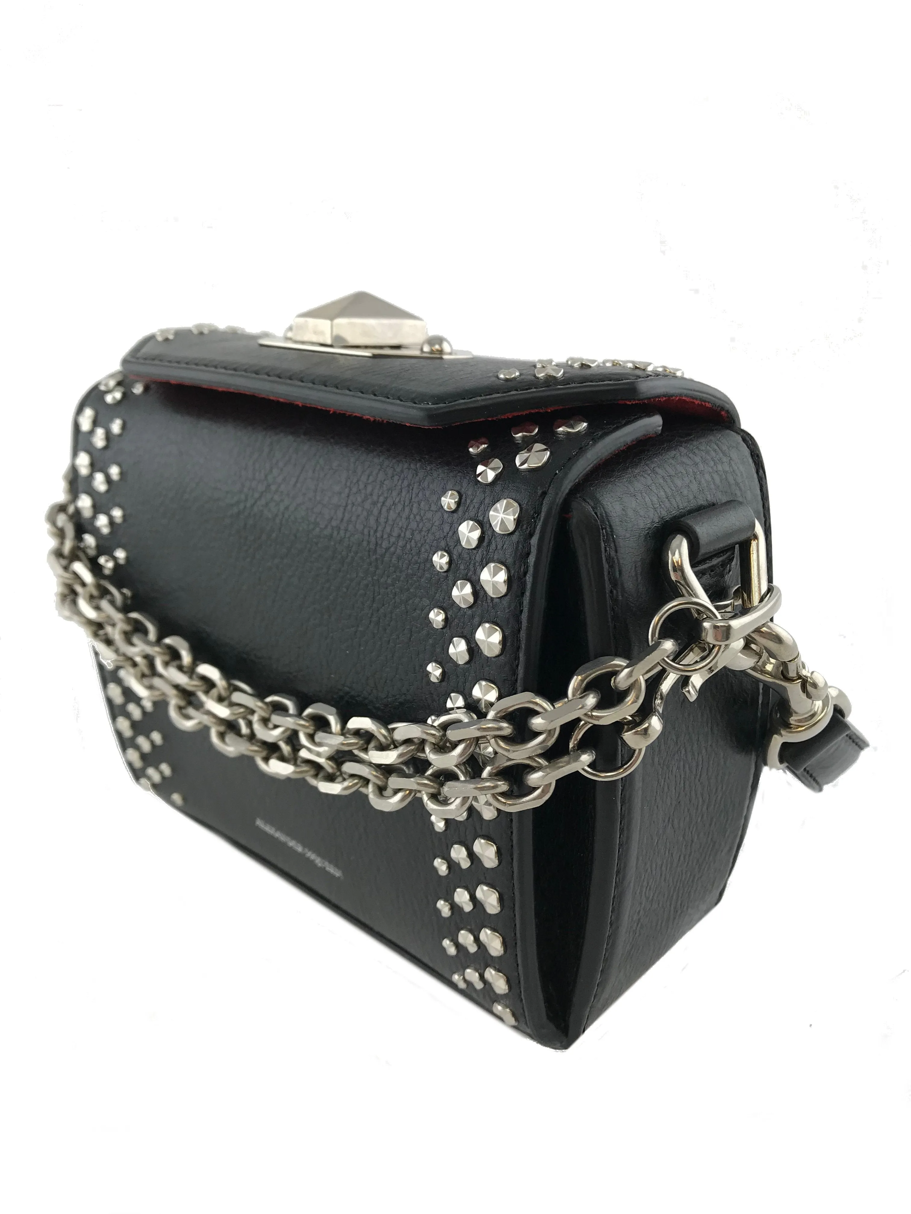 Alexander McQueen Small Box Bag with Studs