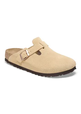 Birkenstock Boston Suede 1026164 Latte Cream