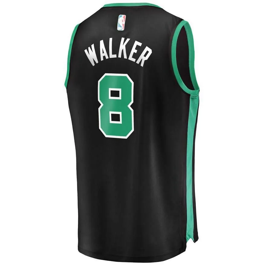 Boston Celtics Kemba Walker Fanatics Branded Replica 2019-20 Fast Break Player Statement Jersey Mens - Black | Ireland B2232H6