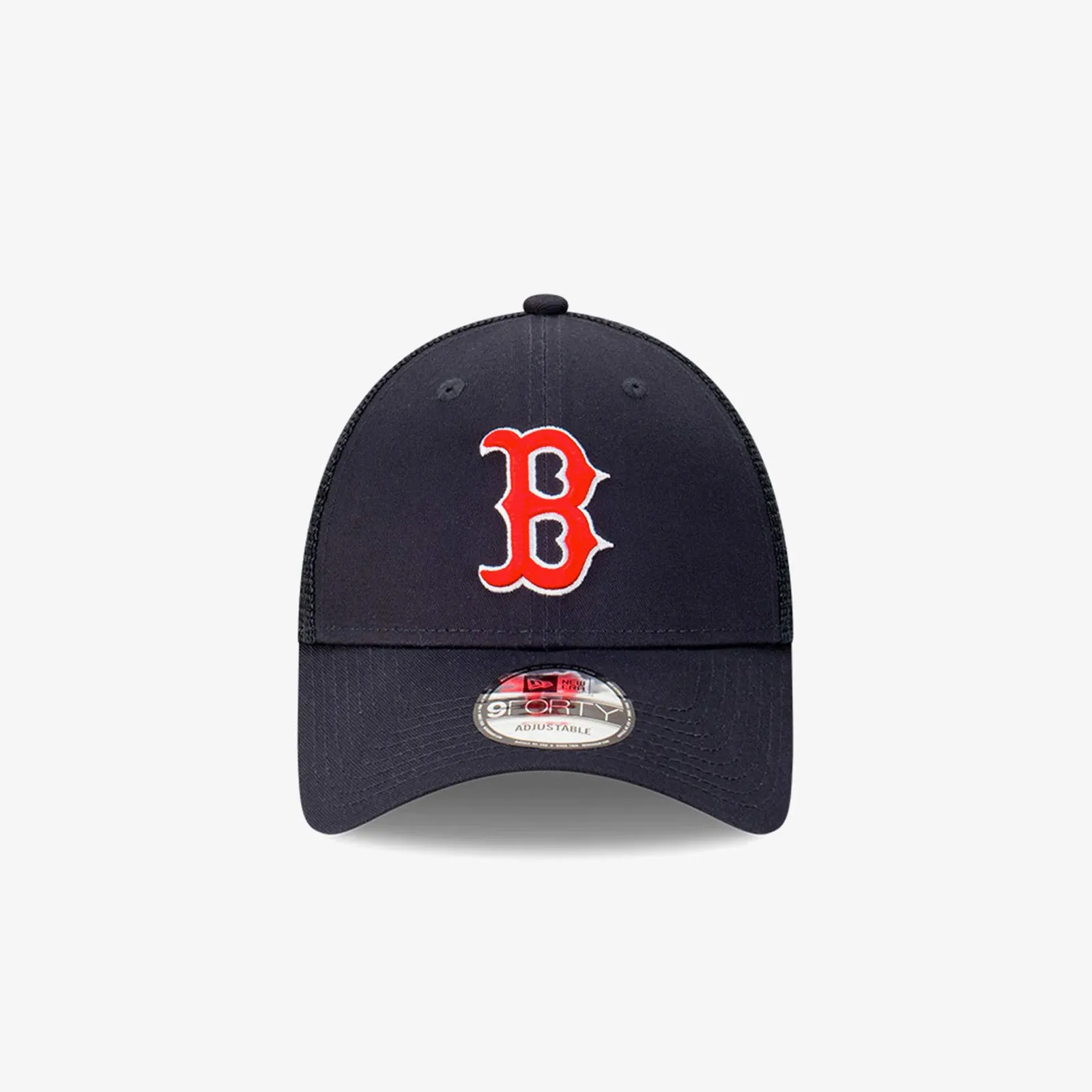 Boston Team 9Forty Adjustable Trucker Snapback - Navy