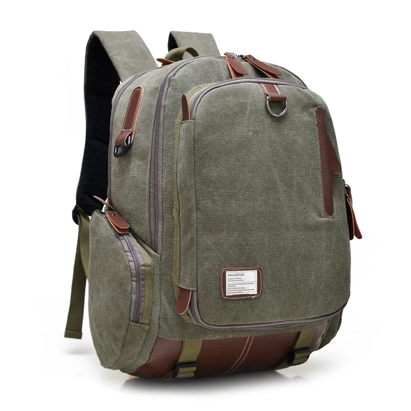 Canvas Laptop Backpack 16" | Travel Canvas Backpack