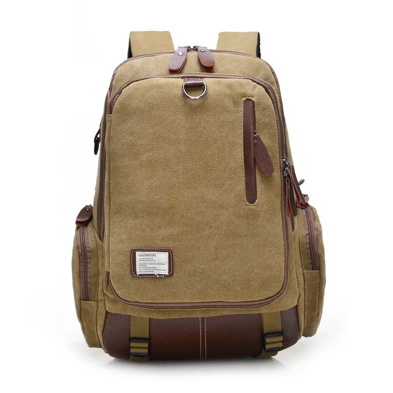 Canvas Laptop Backpack 16" | Travel Canvas Backpack