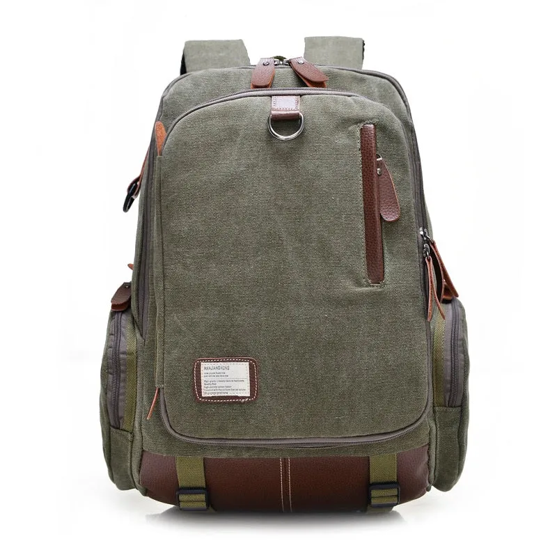 Canvas Laptop Backpack 16" | Travel Canvas Backpack