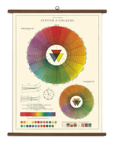  Color Wheel  School Chart