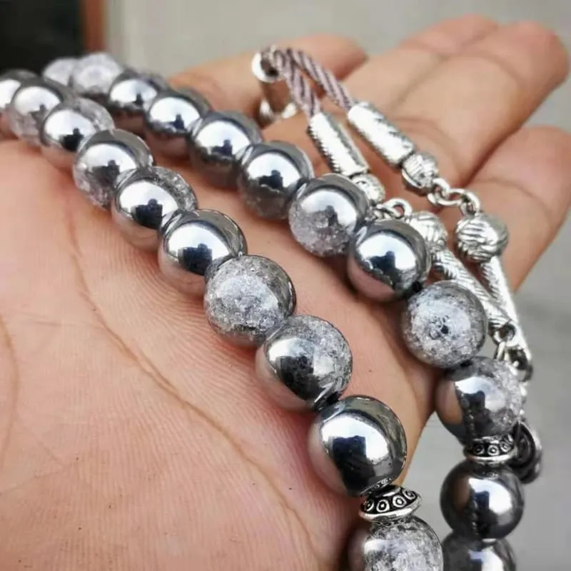 Crystal tasbih arabic women fashion jewelry bracelet 33 prayer beads