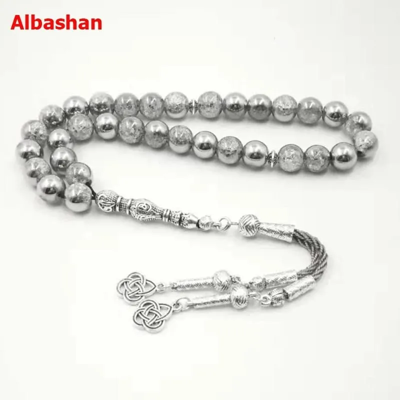 Crystal tasbih arabic women fashion jewelry bracelet 33 prayer beads