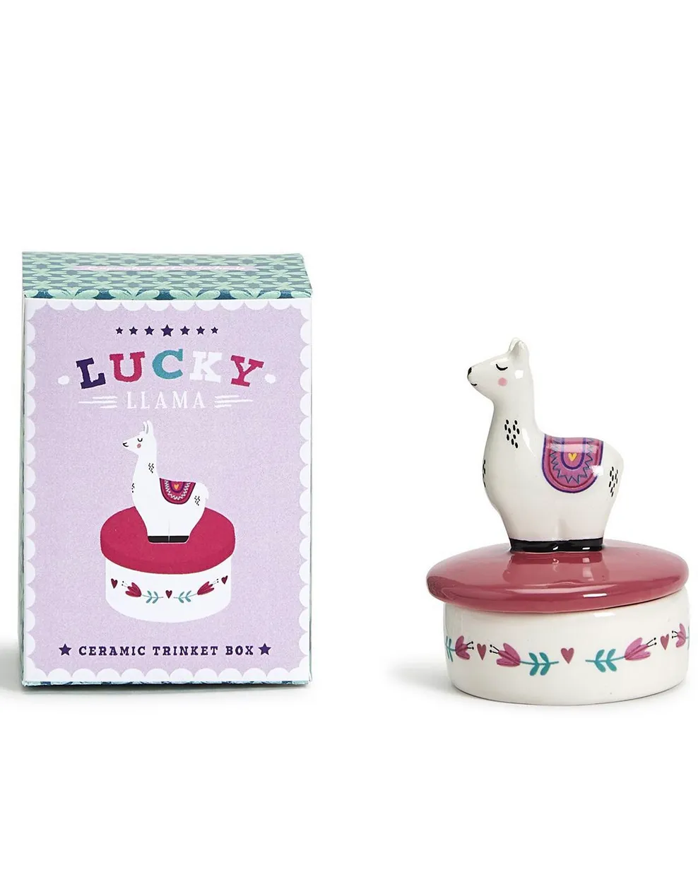 Cute Animal Trinket Porcelain Jewelry With Gift Box