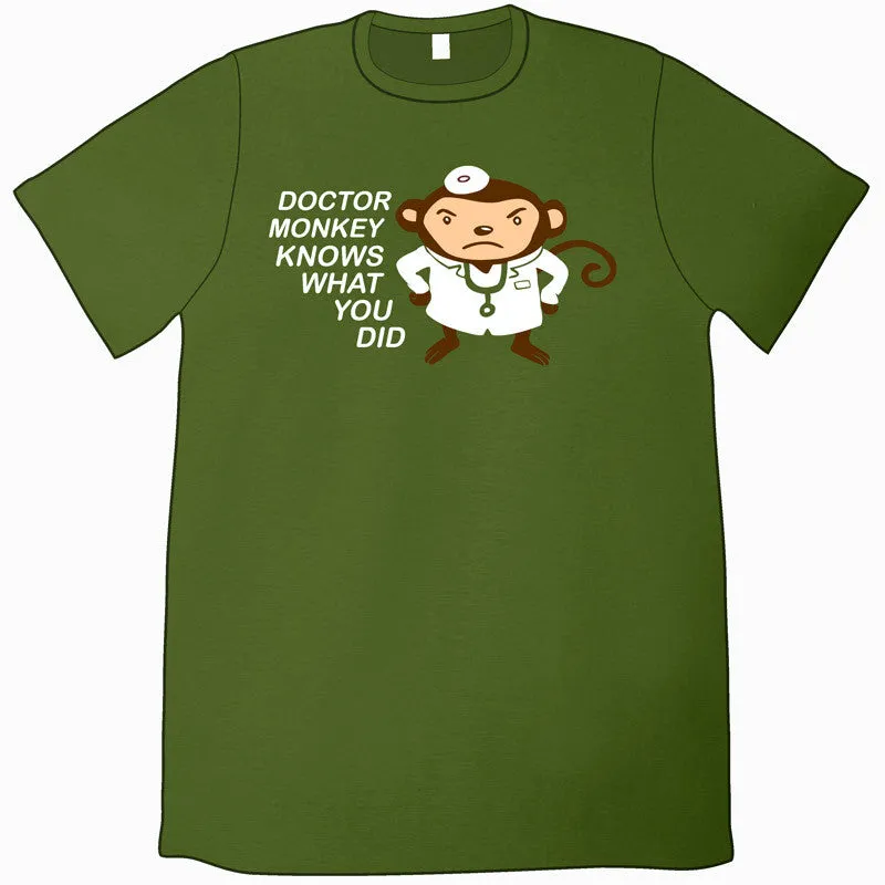 Doctor Monkey Knows T-Shirt