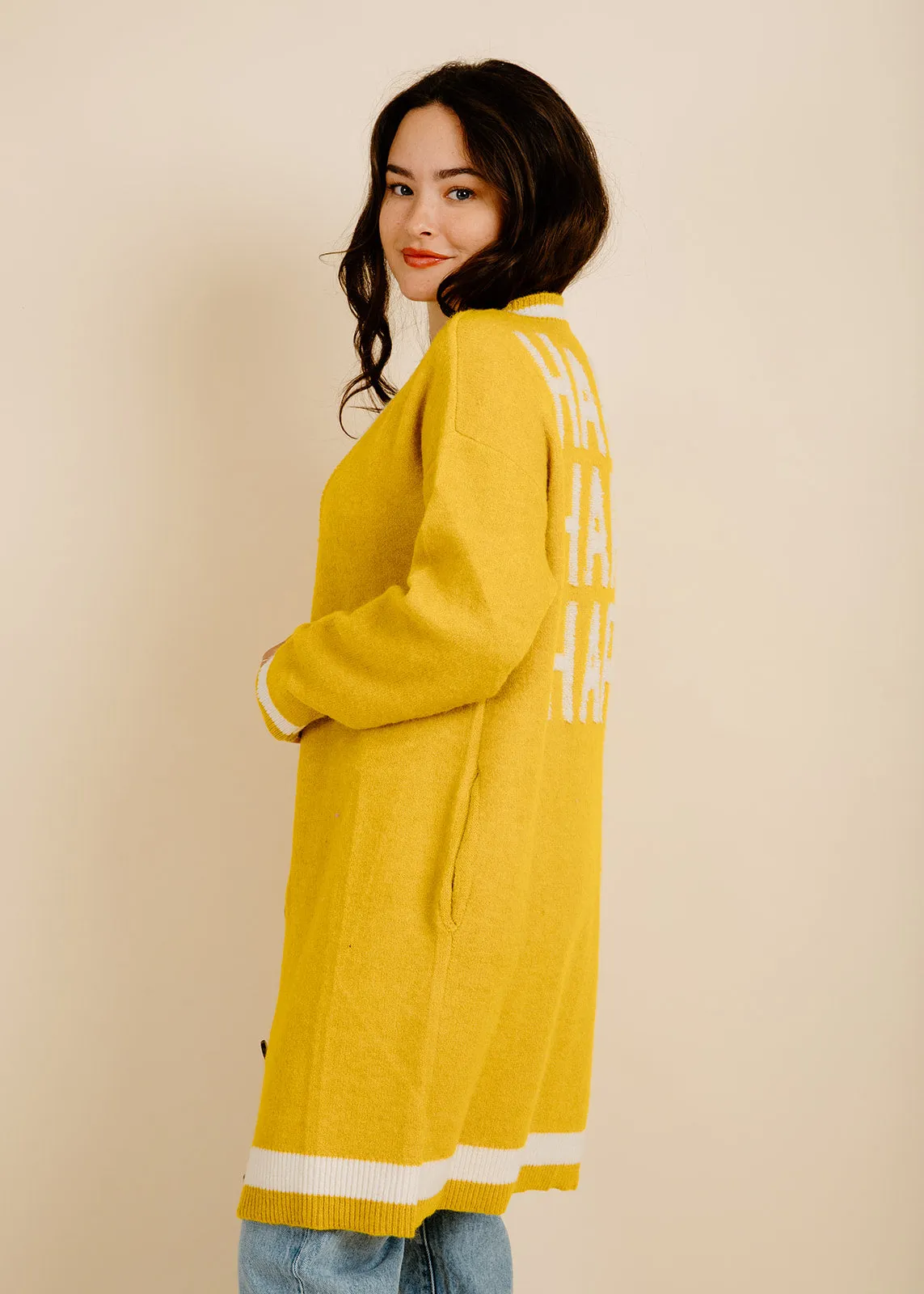 Feliz Vintage Cardigan - Yellow