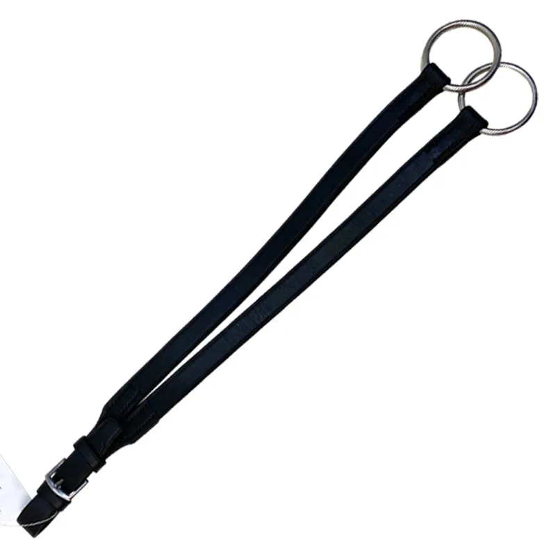 Flat Running Martingale Attachment in Black - Cob