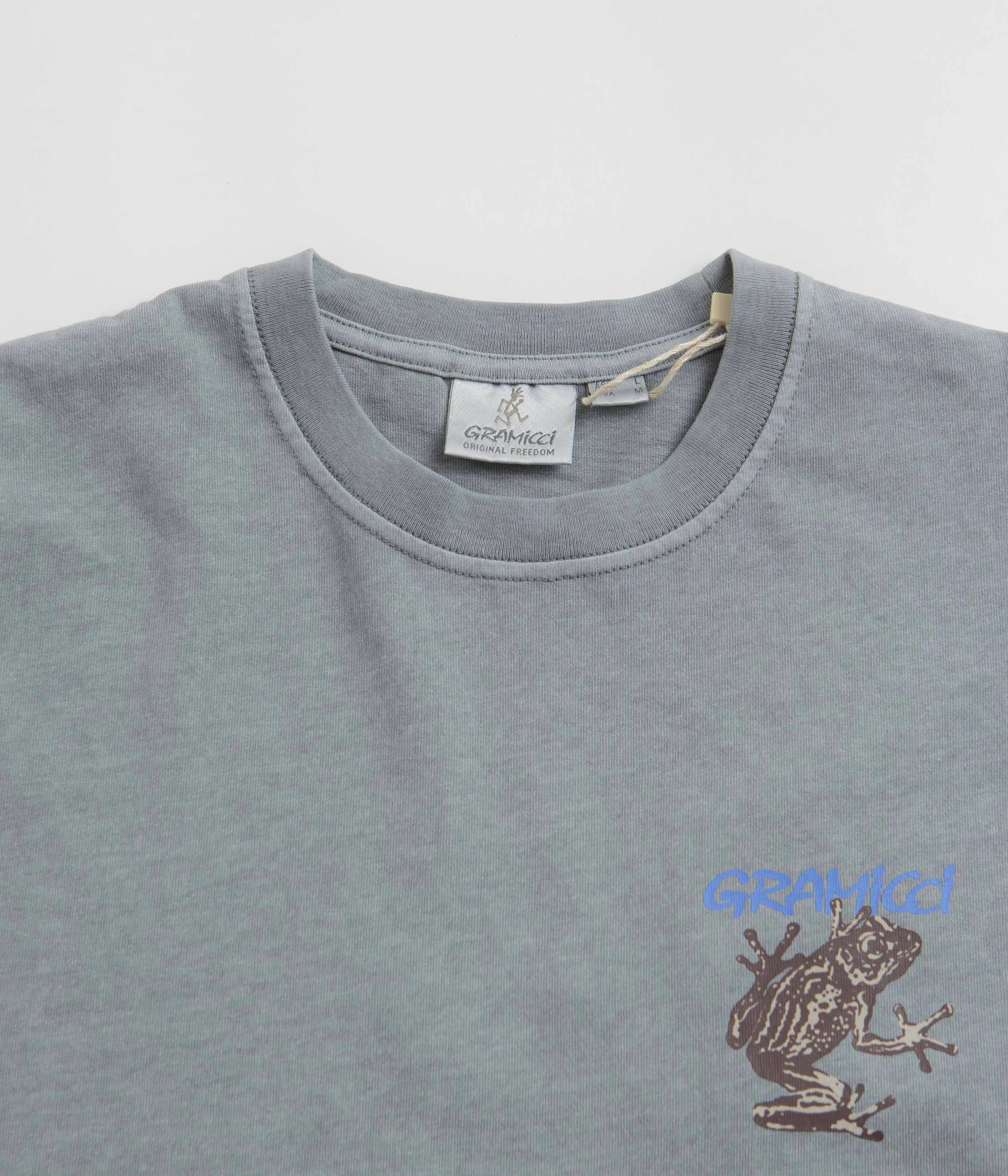 Gramicci Sticky Frog T-Shirt - Slate Pigment