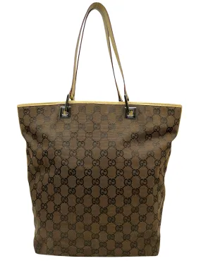 Gucci Vintage Monogram Canvas Tote Bag