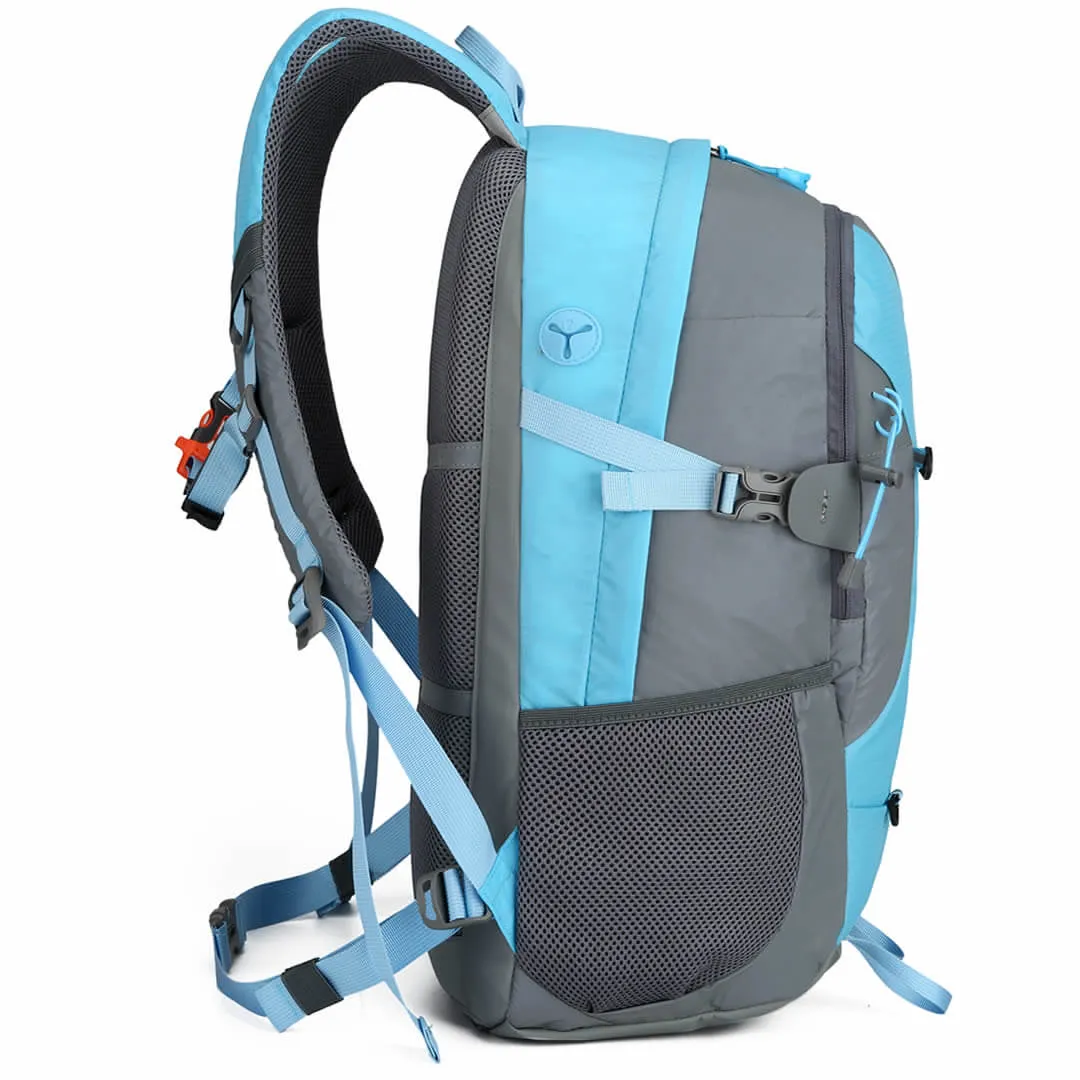 High Visibility Blue Reflective Commuter Bike Backpack |Riderbag Reflektor35