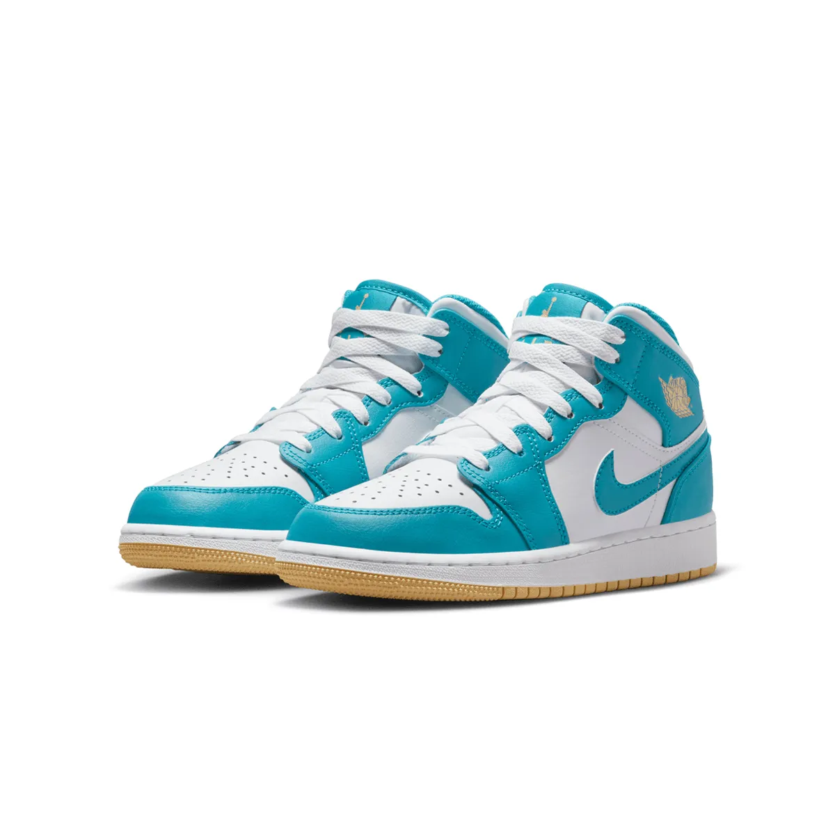 Kid's Air Jordan 1 Mid 'Aquatone'