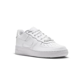 Kid's Grade School Air Force 1 White/White/White