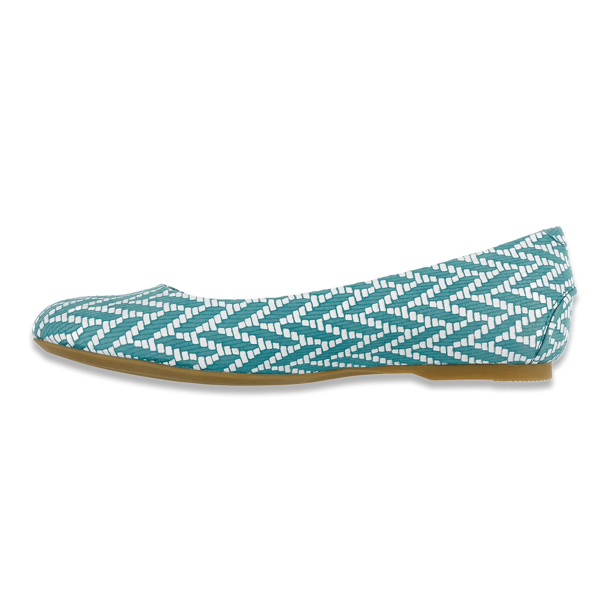 Lacey Chevron Turquoise