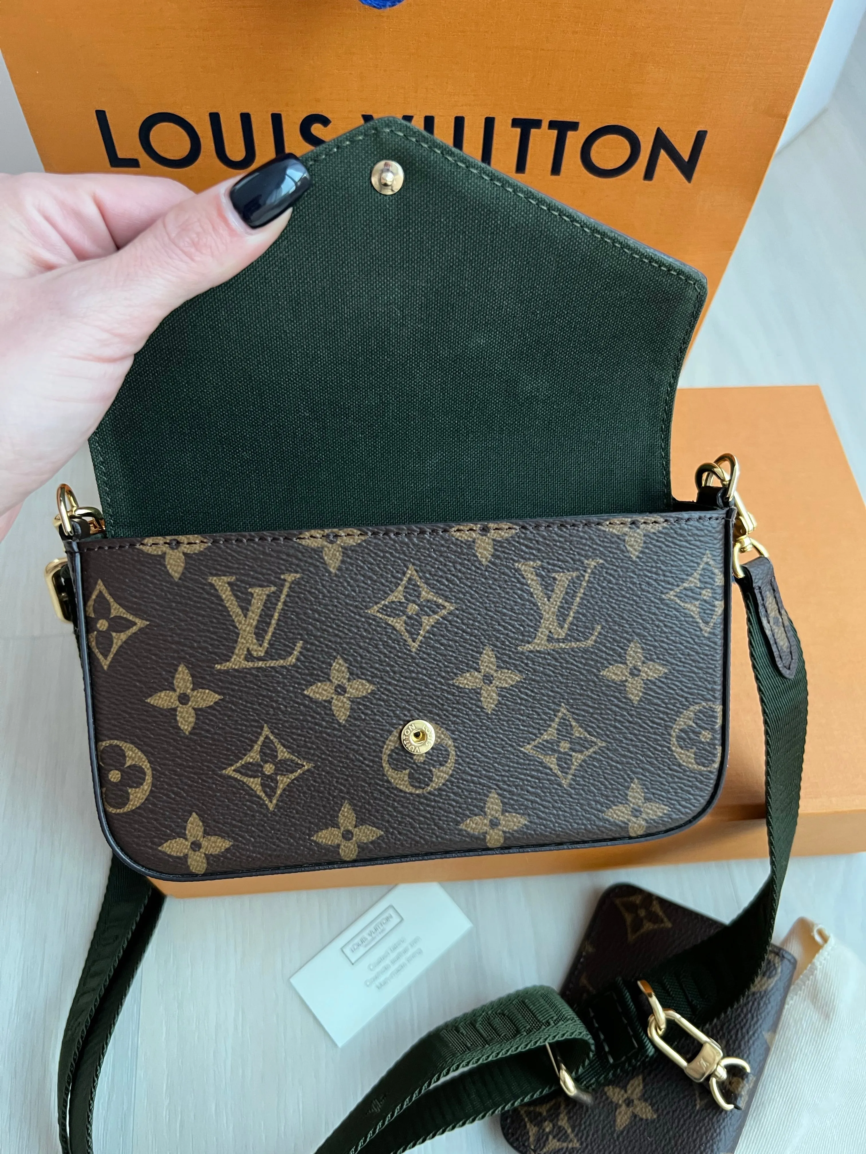 Felicie Strap & Go Bag by Louis Vuitton - Enhanced Title for E-Commerce Product