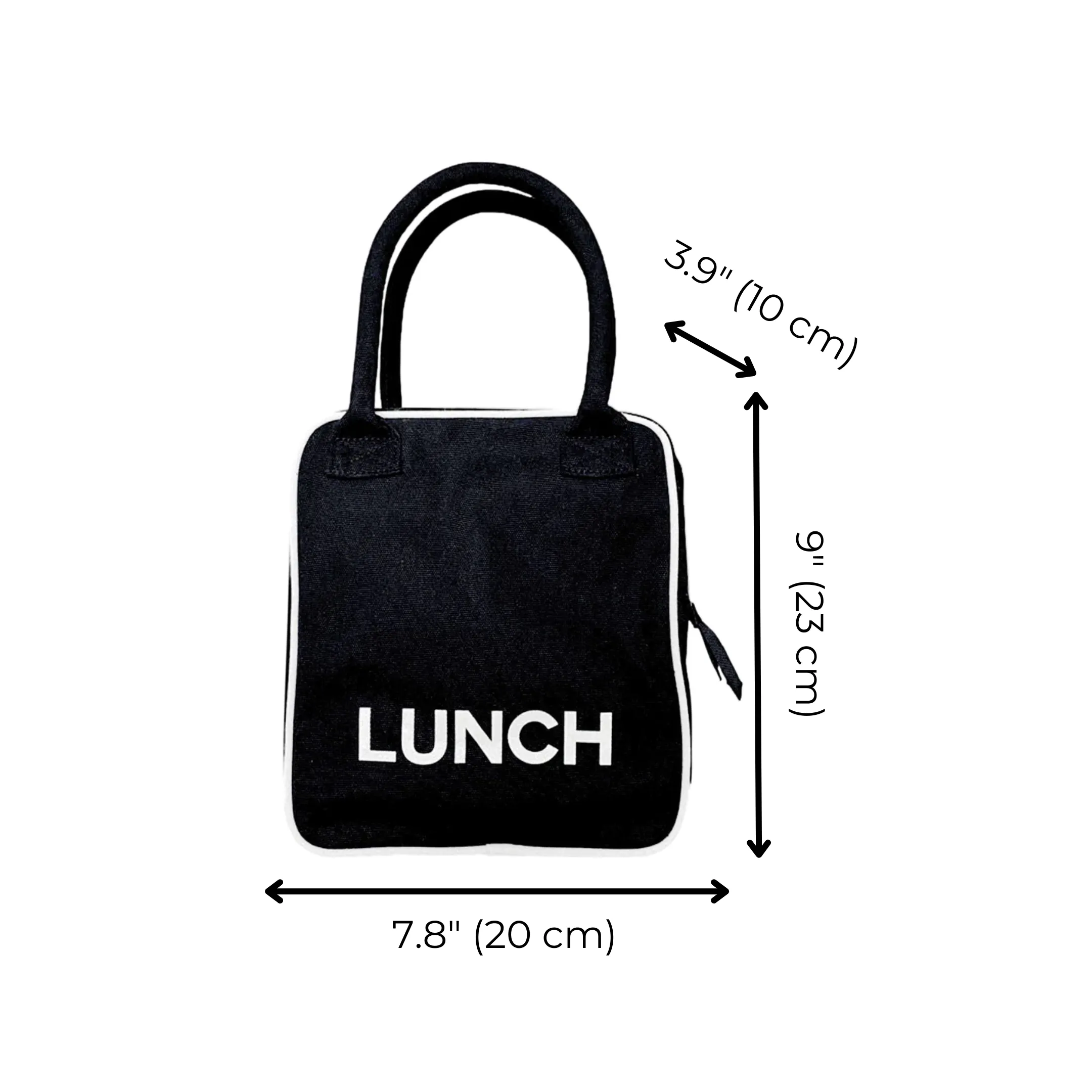 Lunch Box Insulated, Black