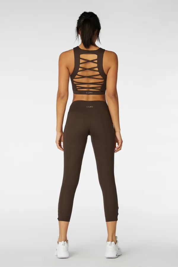 L'urv Activewear | Immersion Midi - Coffee