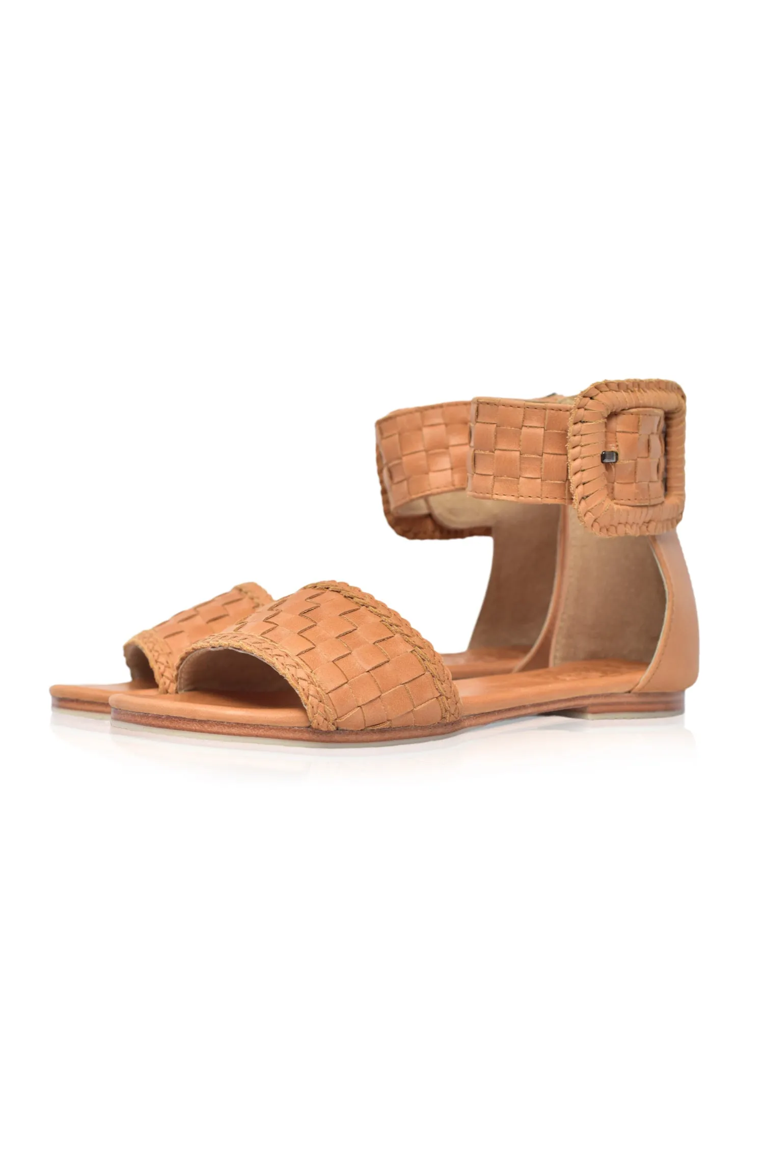 Madagascar Woven Leather Sandals