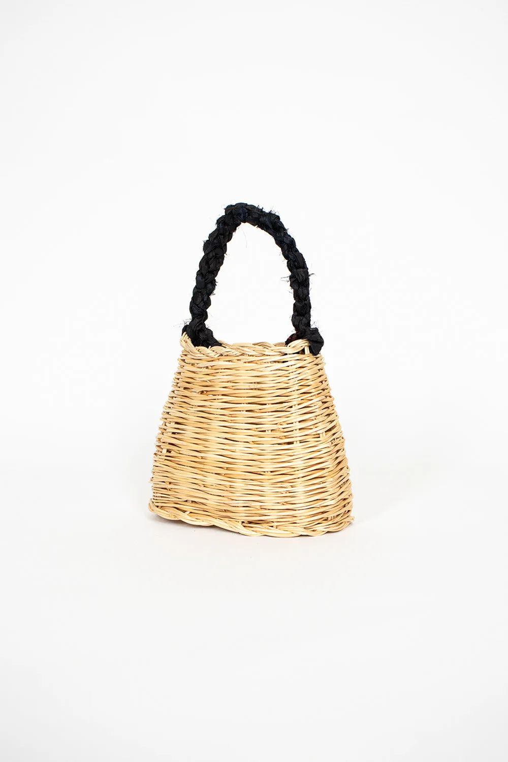 Mandolin Basket Natural/Black