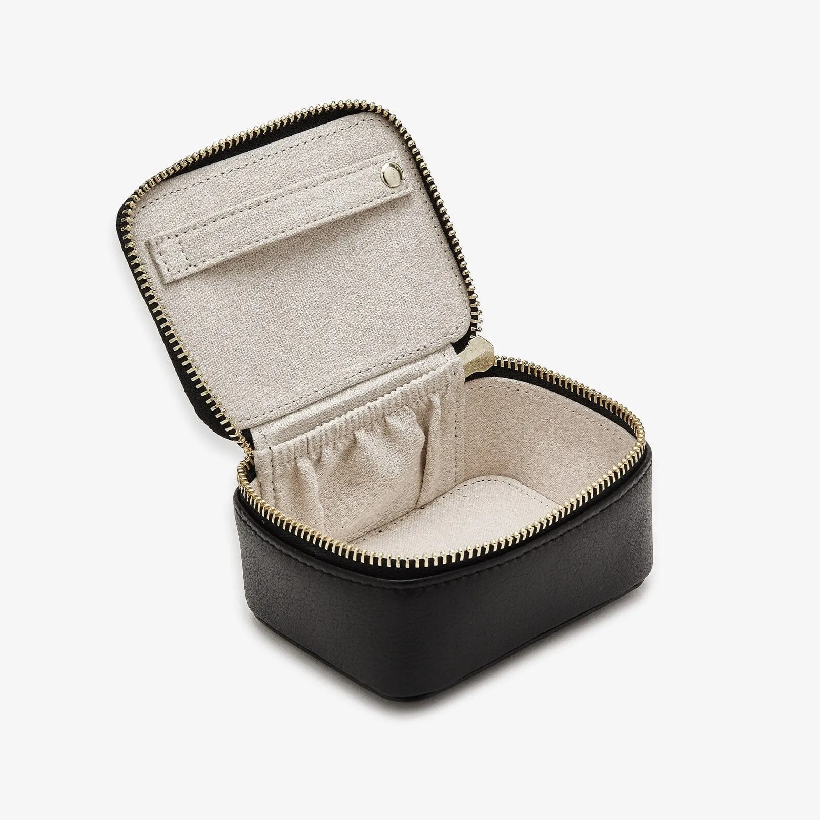 Mini Faux Leather Jewelry Case