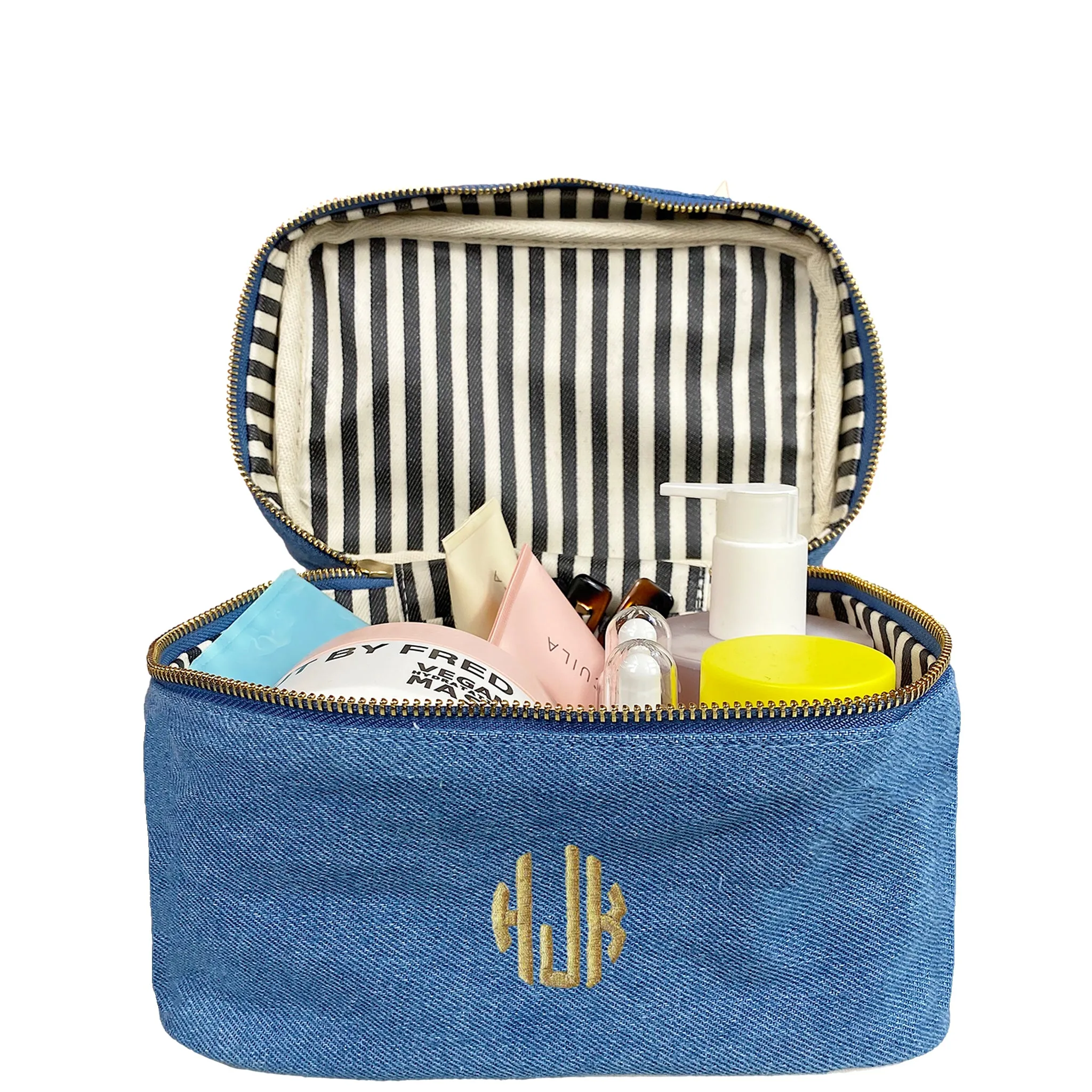 My Makeup Cosmetic Box, Denim