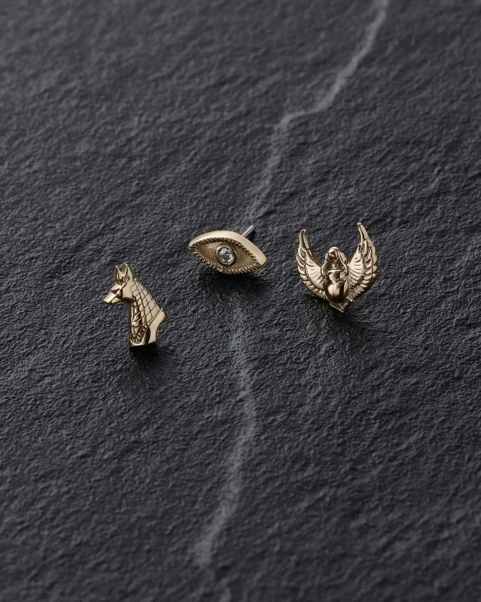 Osiris Threadless End (14K Gold)