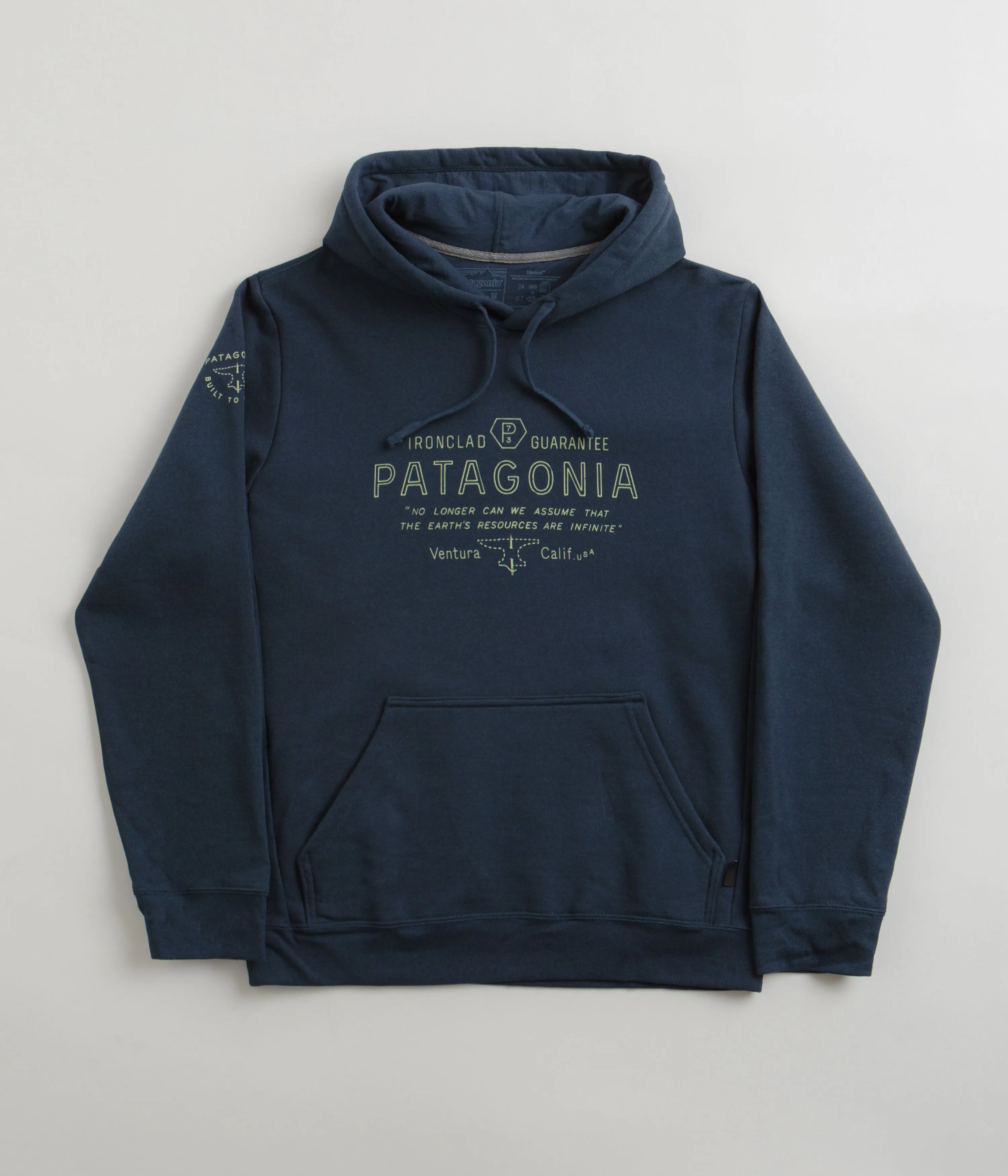 Patagonia Forge Mark Uprisal Hoodie - Lagom Blue