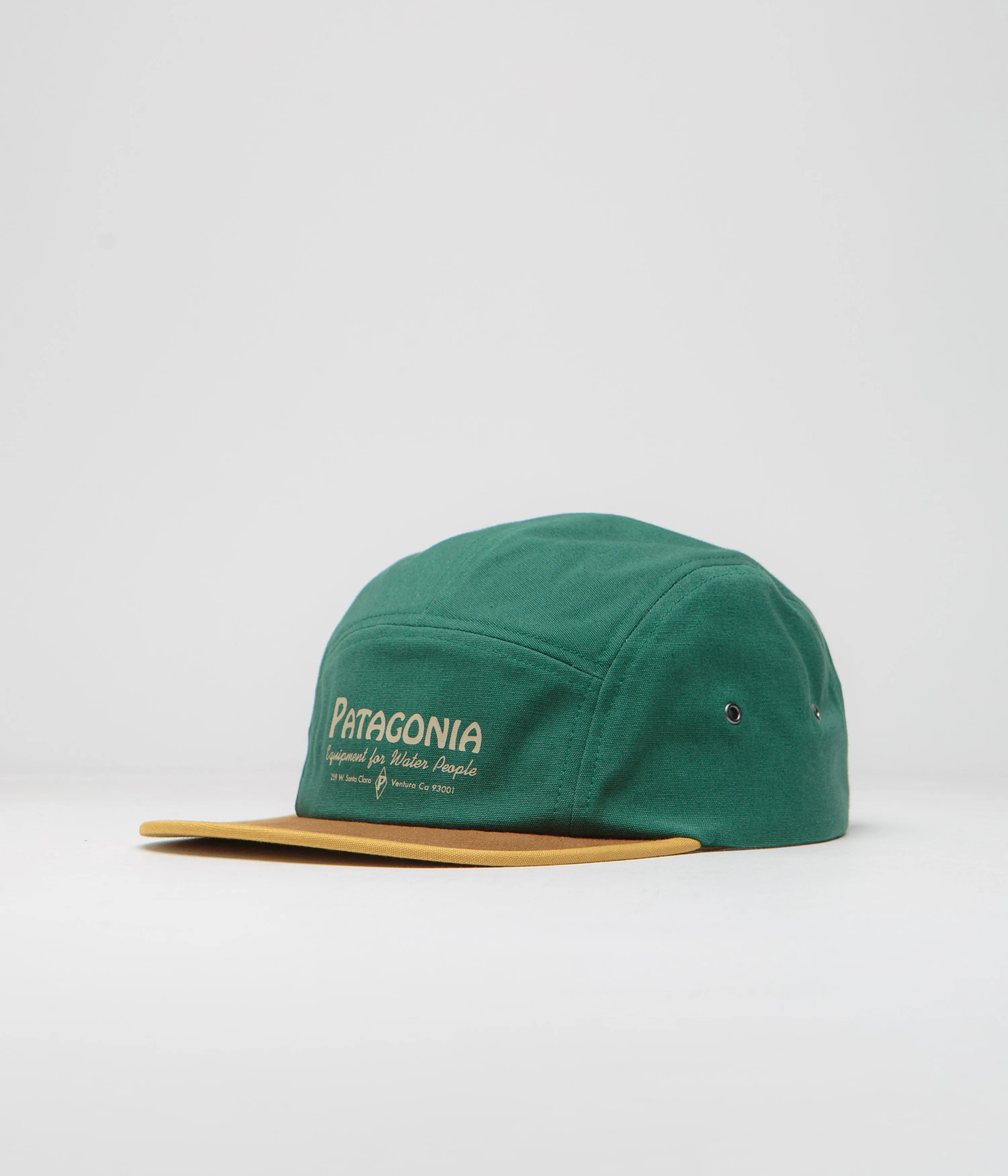 Patagonia Graphic Maclure Cap - Water People Banner: Conifer Green