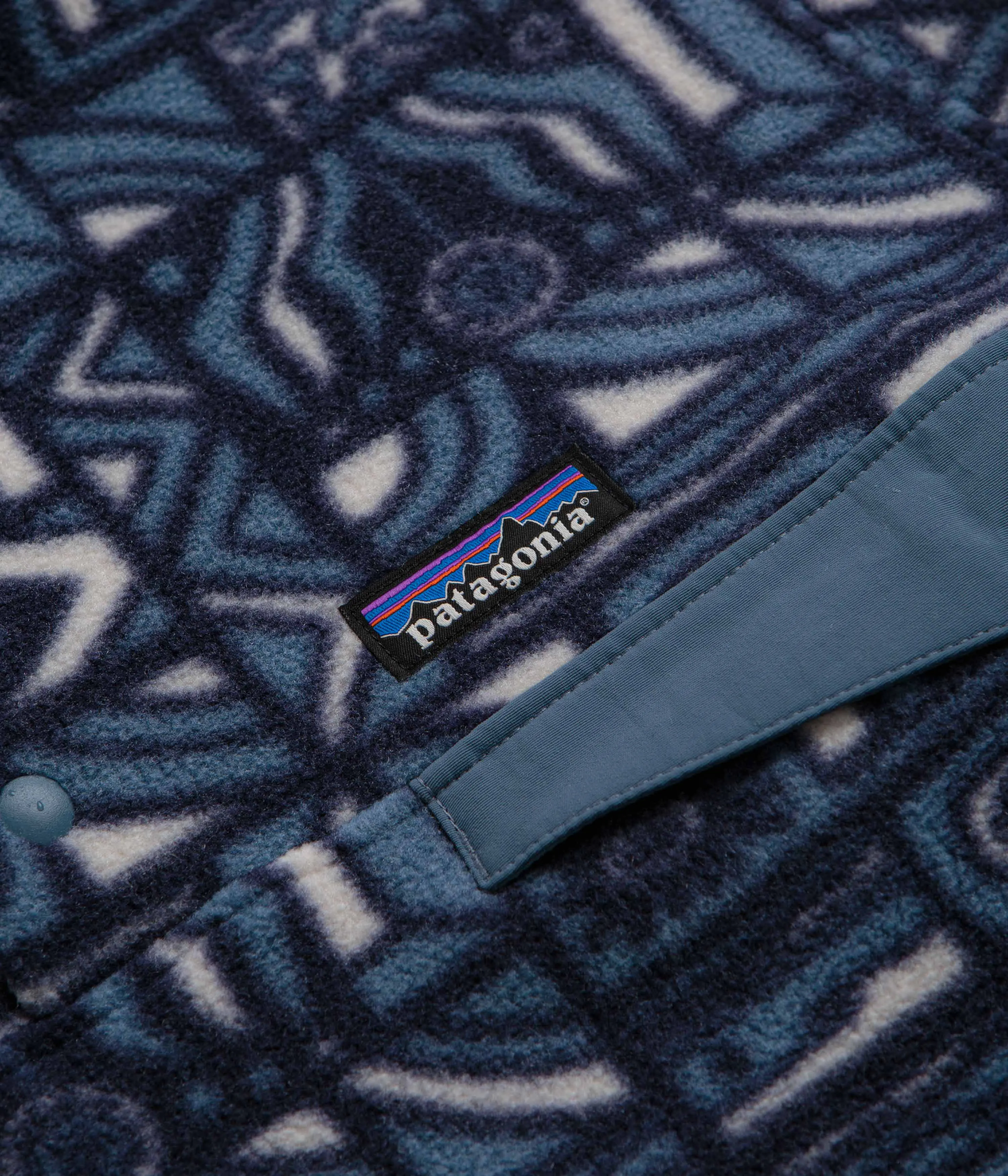 Patagonia Lightweight Synchilla Snap-T Fleece - New Visions: New Navy