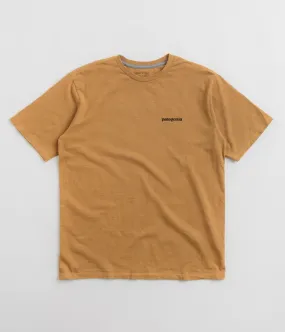 Patagonia P-6 Logo Responsibili-Tee T-Shirt - P-6 Outline: Golden Caramel