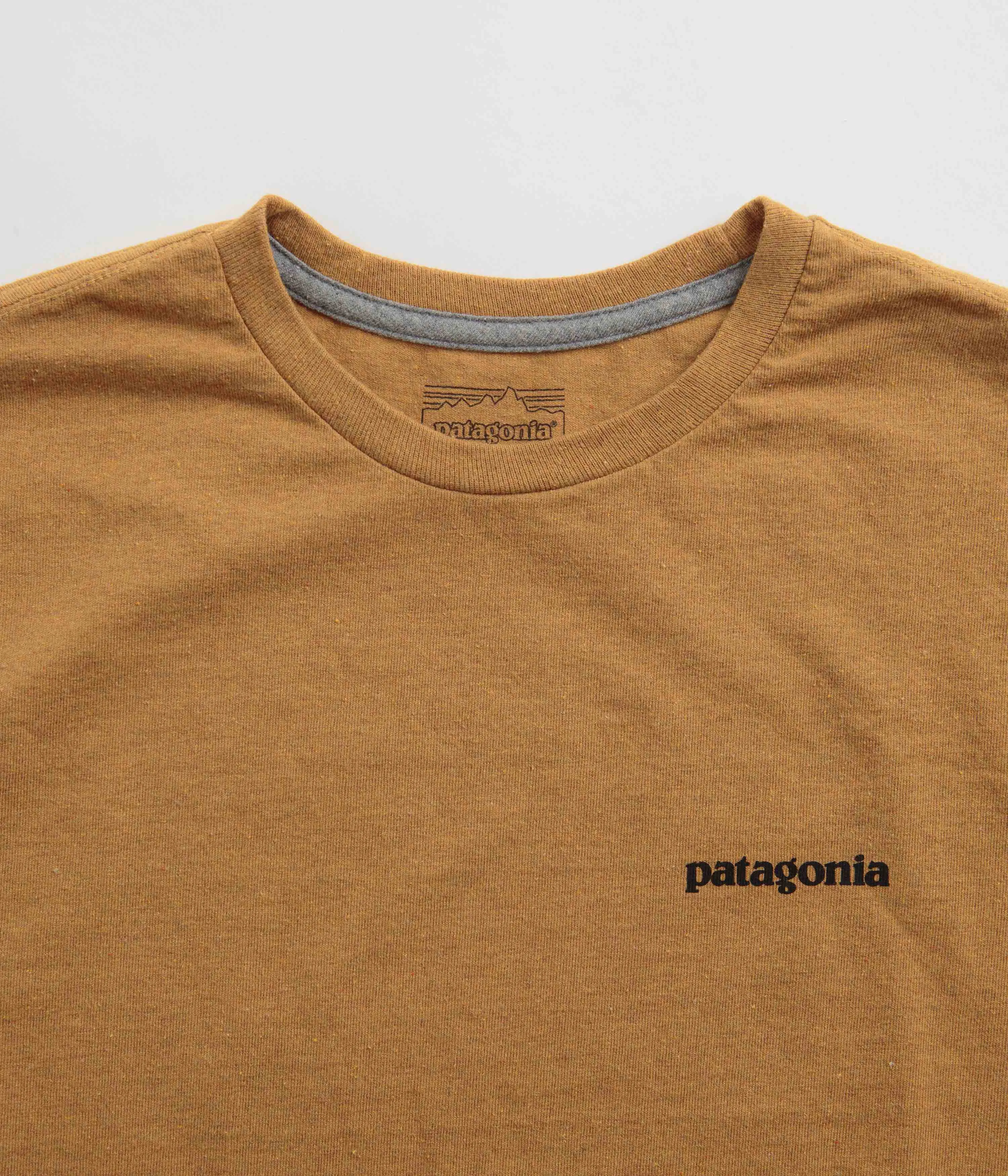 Patagonia P-6 Logo Responsibili-Tee T-Shirt - P-6 Outline: Golden Caramel