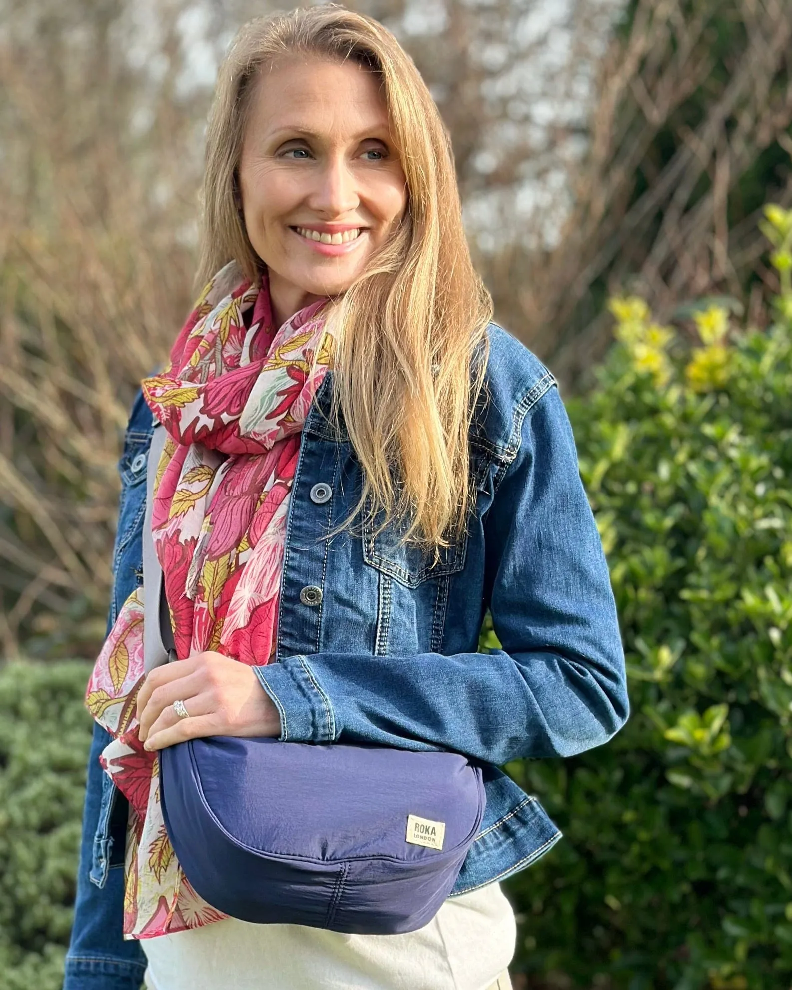 Recycled Taslon Belt Bag - Indigo