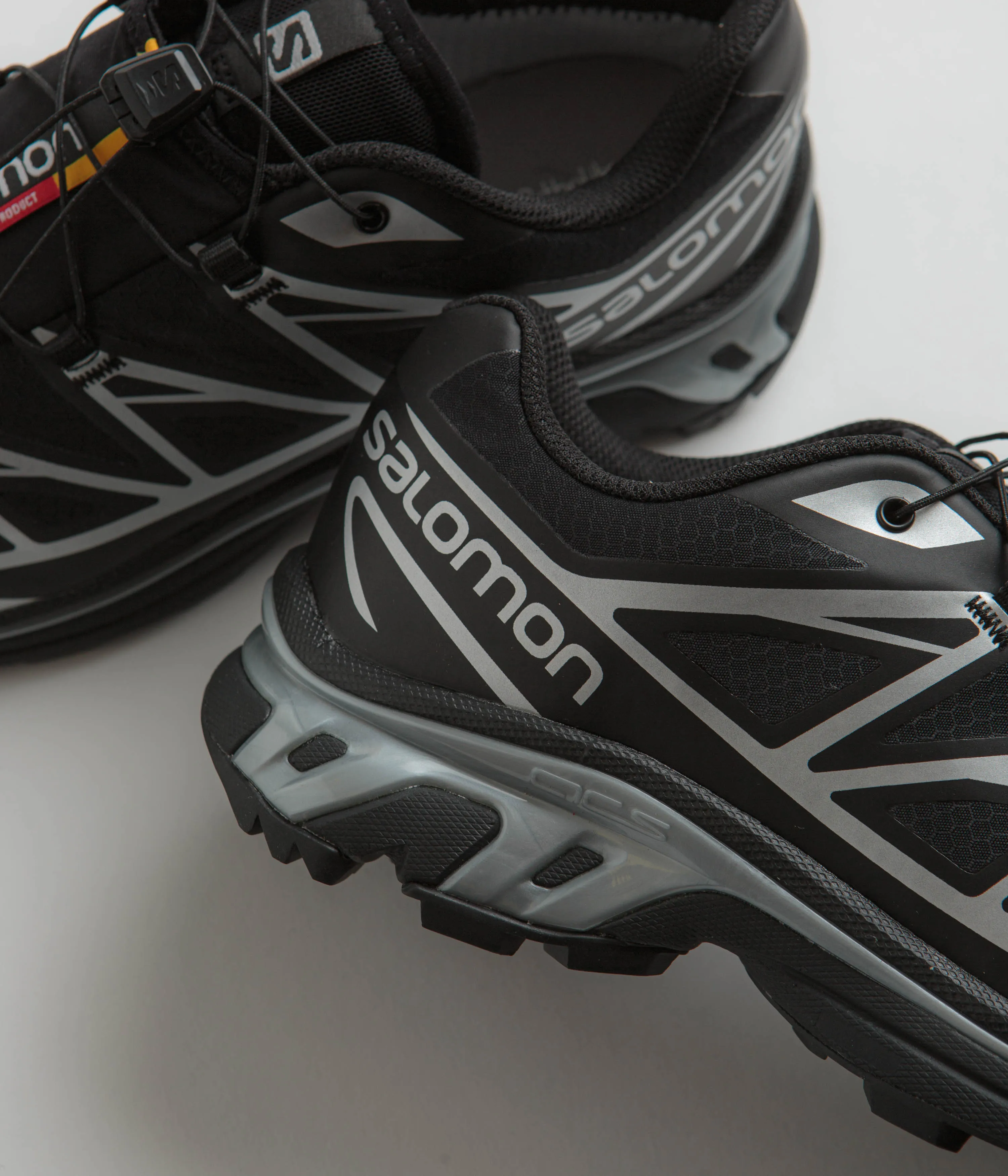 Salomon XT-6 GTX Shoes - Black / Black / Silver