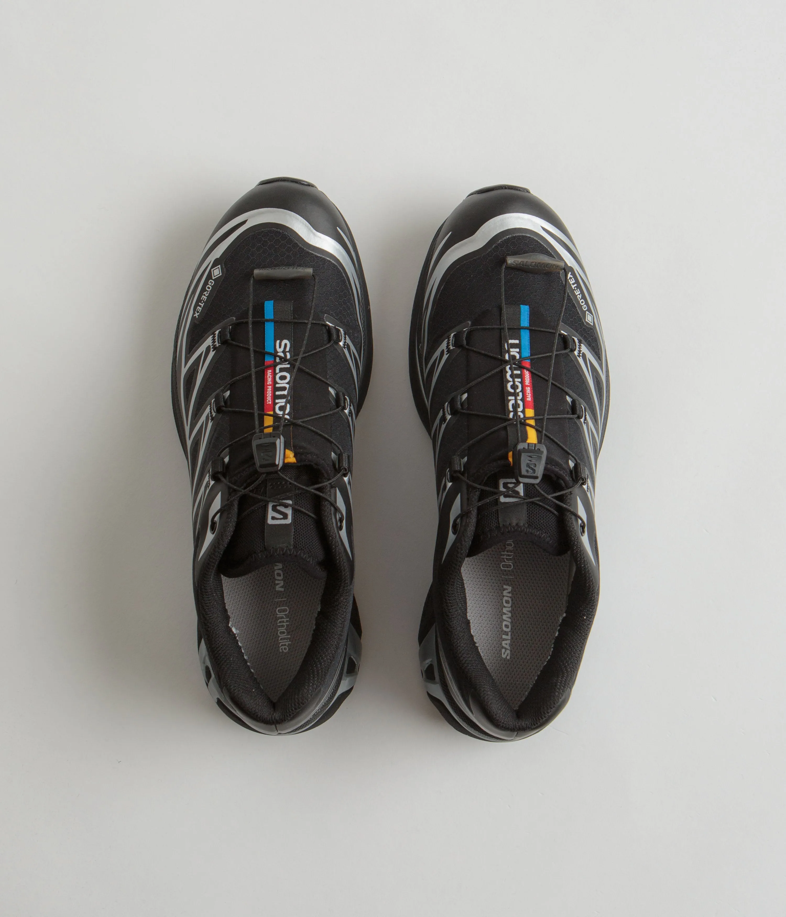 Salomon XT-6 GTX Shoes - Black / Black / Silver