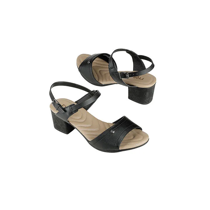 Sling Back Block Heeled Sandal BRM 011