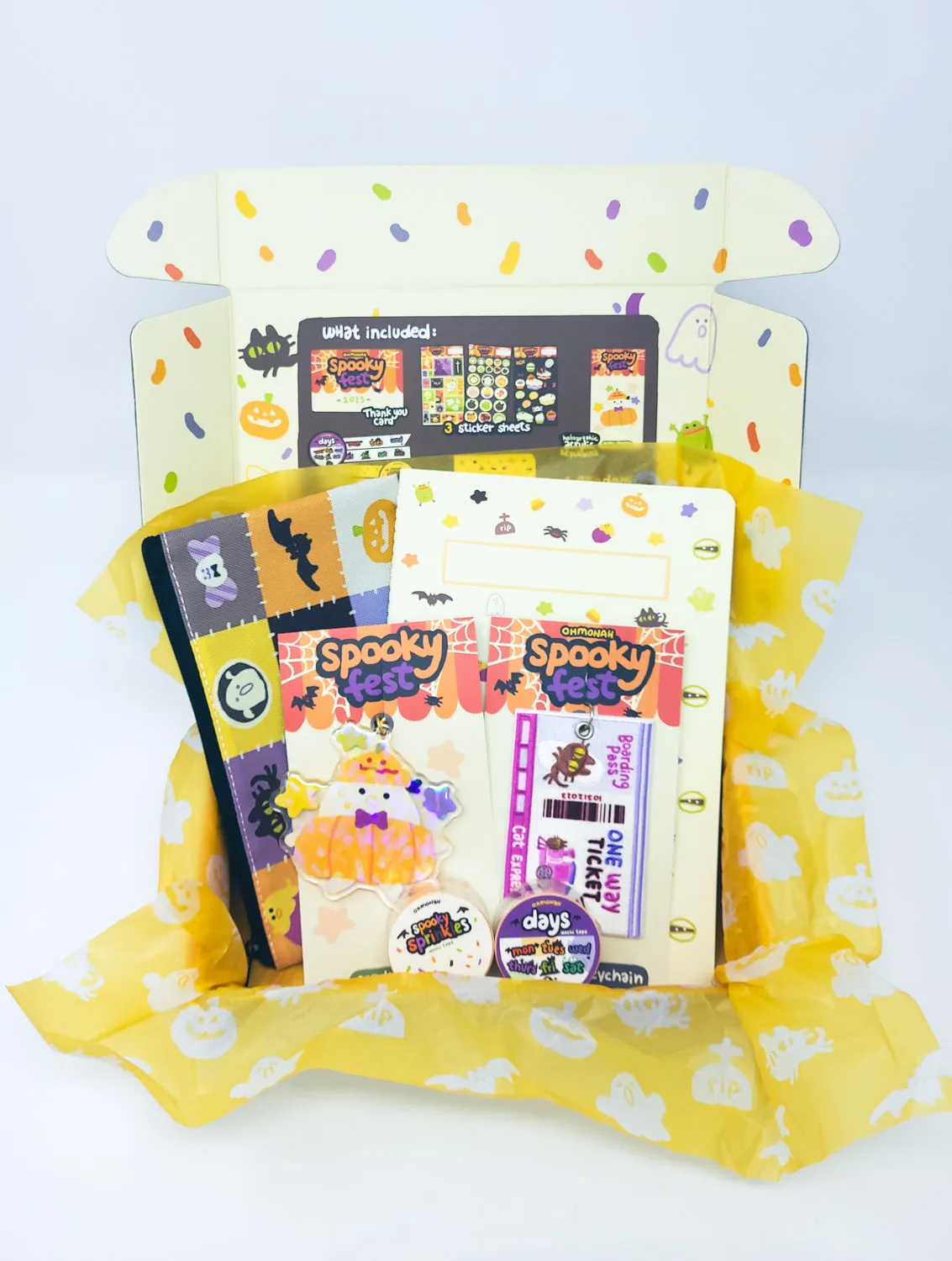 SPOOKYFEST BOX SET 2023 - Stationery box