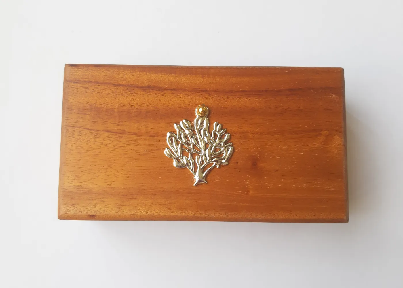 Tree of Life Mahogany Box