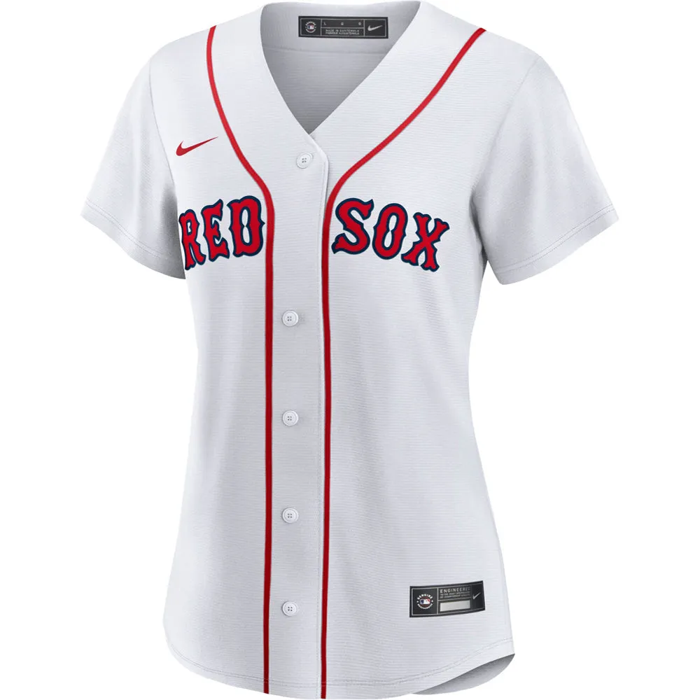 Womens Boston Red Sox Rafael Devers Cool Base Replica Jersey White