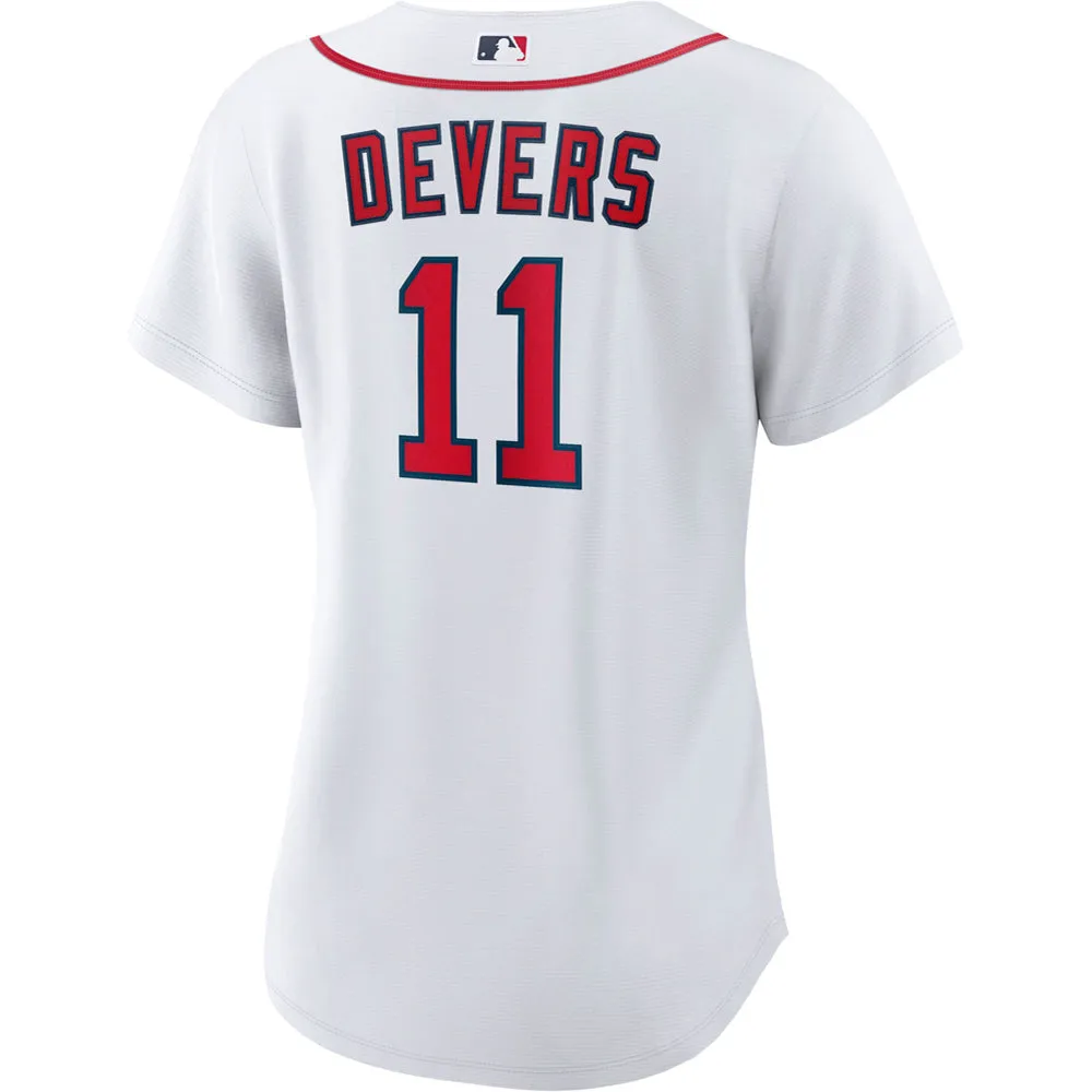 Womens Boston Red Sox Rafael Devers Cool Base Replica Jersey White