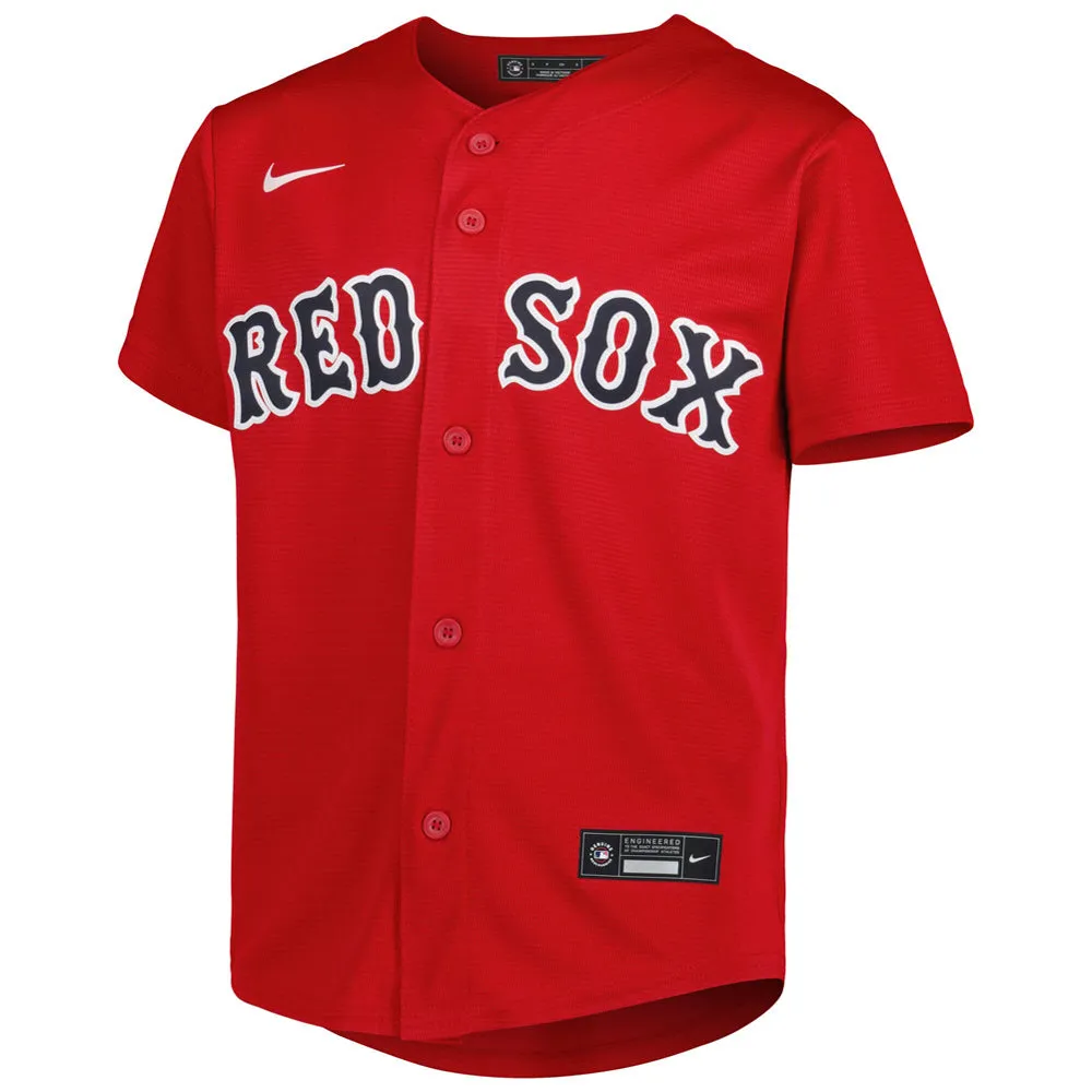 Youth Boston Red Sox David Ortiz Hall of Fame Player Jersey - Red